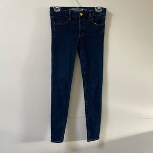 American Eagle Super Stretch Denim Skinny Jeans Size 4